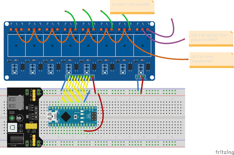 fritzing bredboard schematic